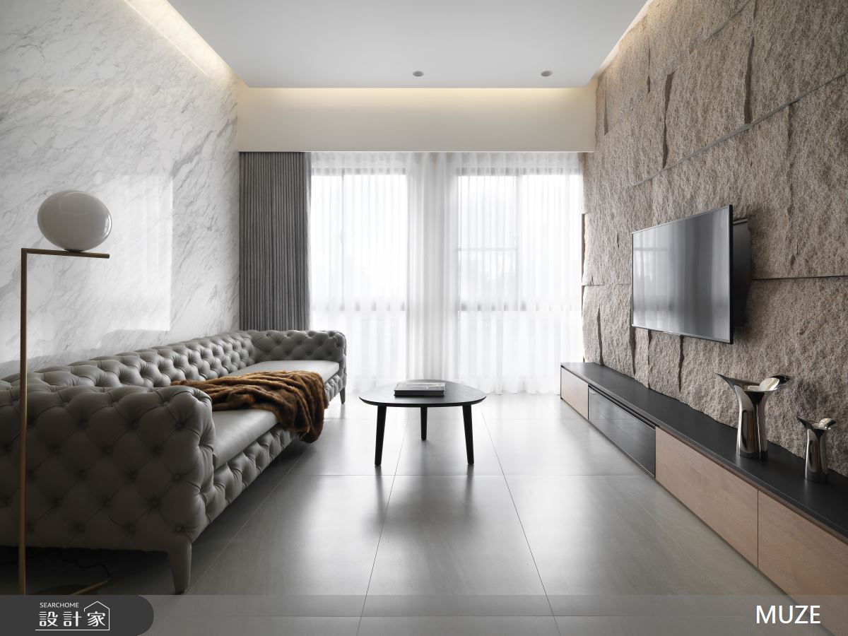30坪新成屋(5年以下)＿現代風客廳案例圖片＿慕澤設計室內裝修股份有限公司＿慕澤設計_80_昇陽麗晶之5