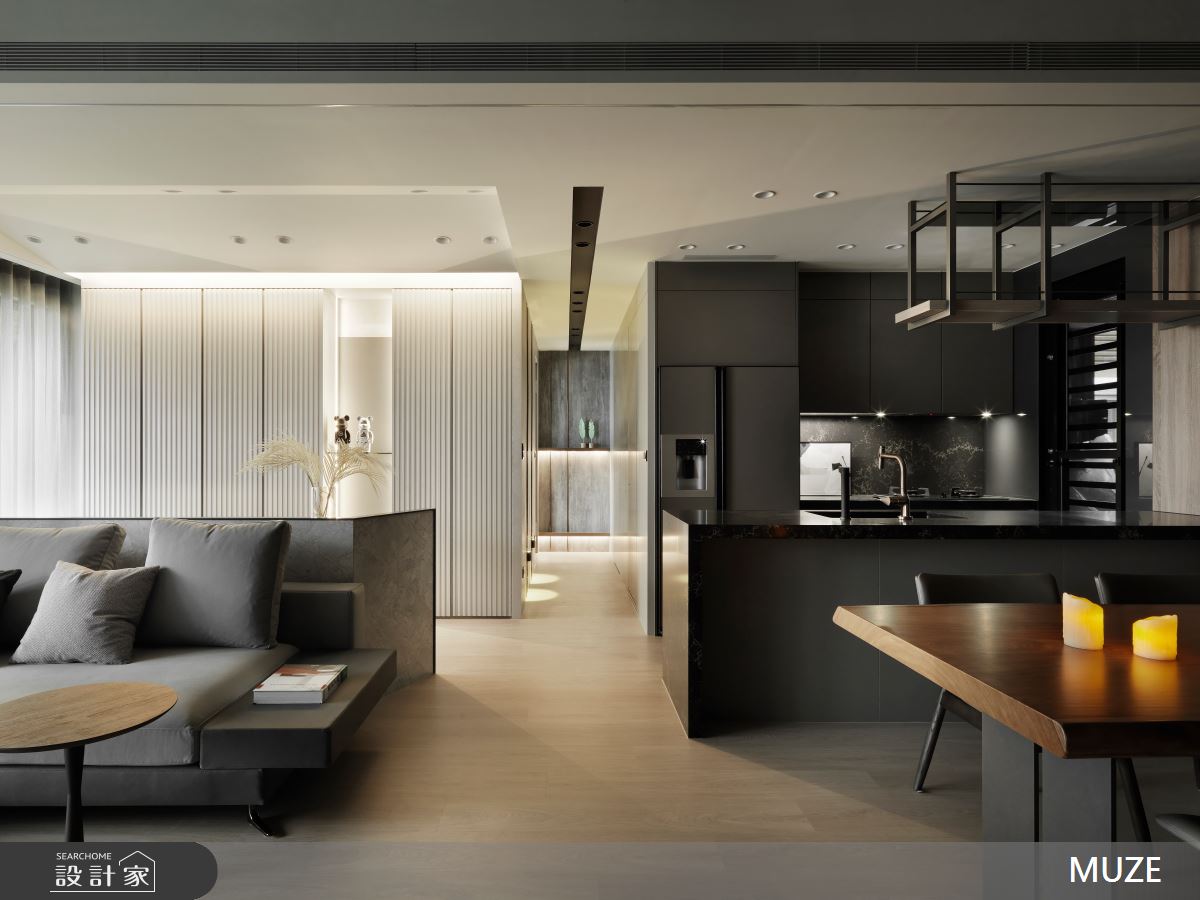 45坪毛胚屋＿日式現代風客廳餐廳廚房吧檯中島案例圖片＿慕澤設計室內裝修股份有限公司＿慕澤設計_81_遇東騰之10