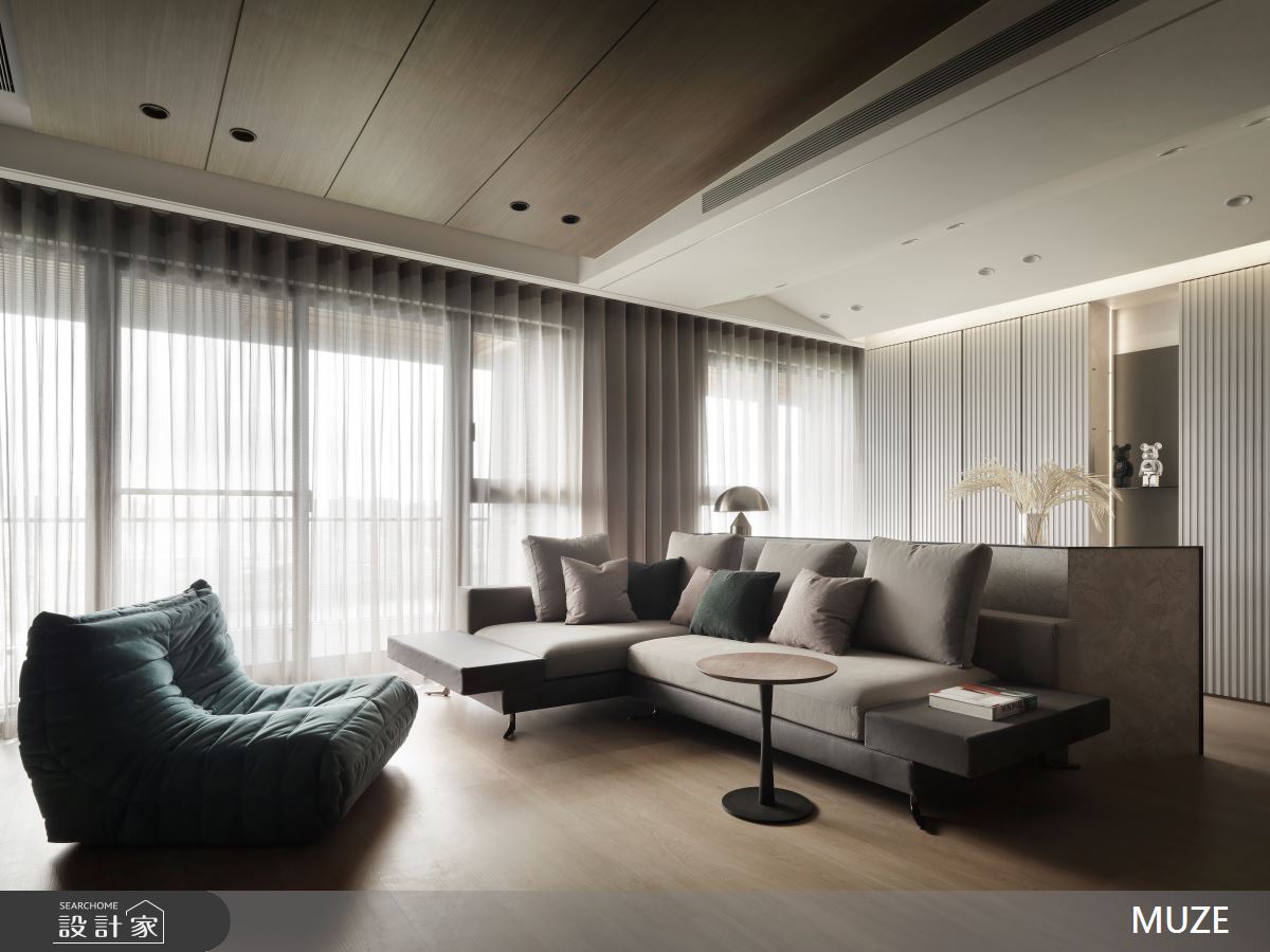 45坪毛胚屋＿日式現代風客廳案例圖片＿慕澤設計室內裝修股份有限公司＿慕澤設計_81_遇東騰之23