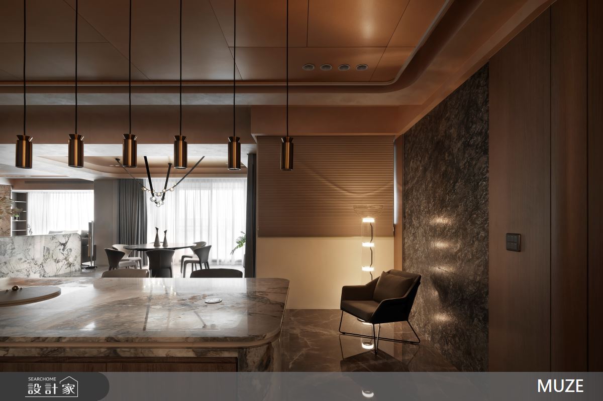 75坪毛胚屋＿現代風餐廳吧檯案例圖片＿慕澤設計室內裝修股份有限公司＿慕澤設計_82_遠雄PARK ONE之11