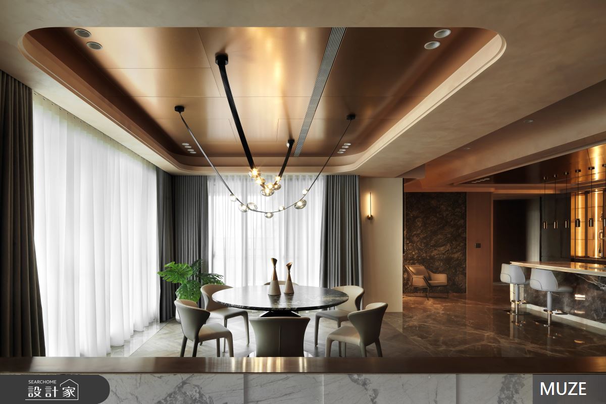 75坪毛胚屋＿現代風餐廳吧檯案例圖片＿慕澤設計室內裝修股份有限公司＿慕澤設計_82_遠雄PARK ONE之12