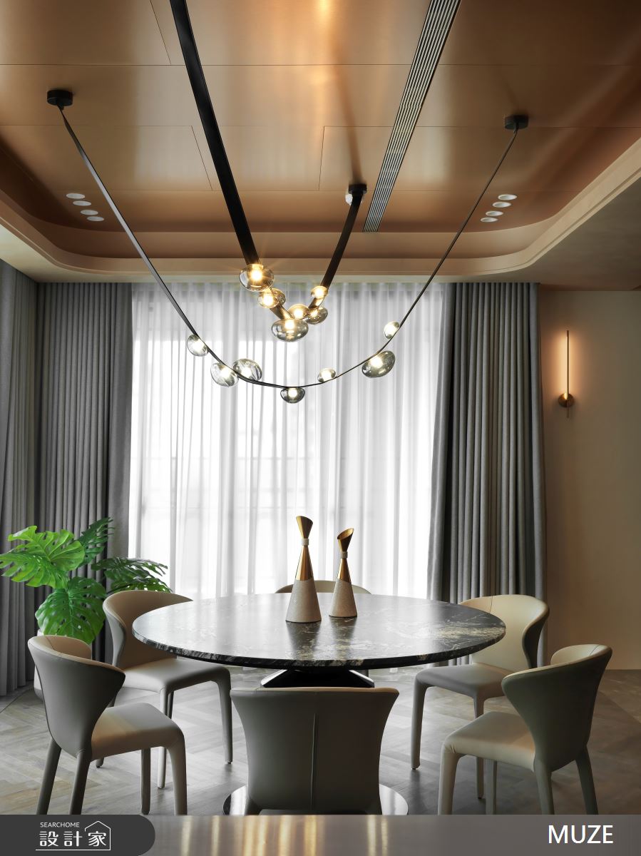 75坪毛胚屋＿現代風餐廳案例圖片＿慕澤設計室內裝修股份有限公司＿慕澤設計_82_遠雄PARK ONE之13
