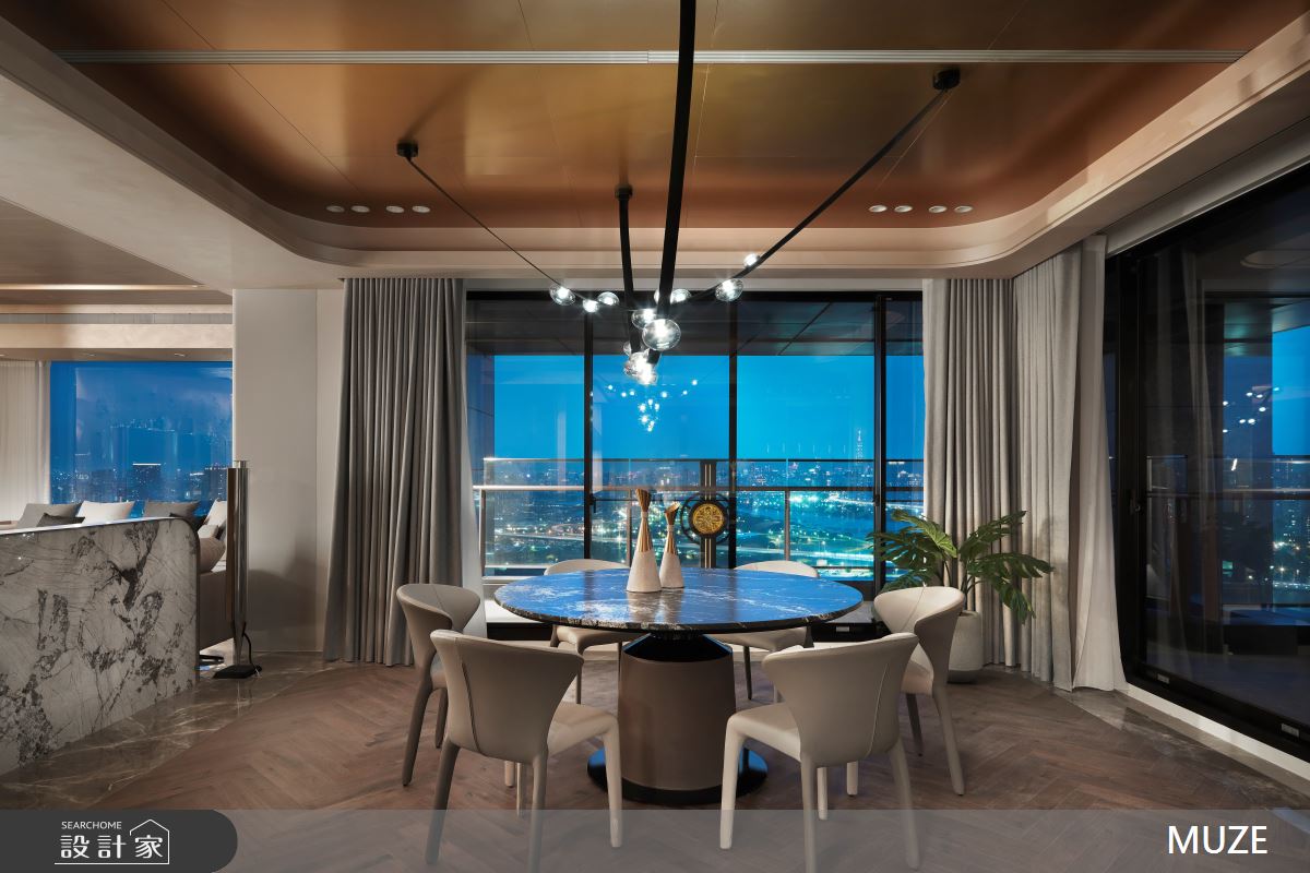 75坪毛胚屋＿現代風餐廳案例圖片＿慕澤設計室內裝修股份有限公司＿慕澤設計_82_遠雄PARK ONE之17