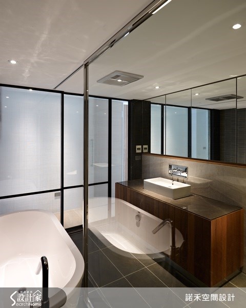 95坪新成屋(5年以下)＿簡約風浴室案例圖片＿諾禾空間設計 上碩室內裝修＿諾禾_01.侘寂居之25