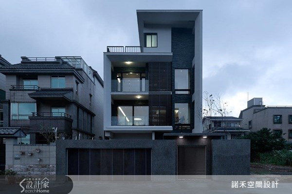 100坪新成屋(5年以下)＿現代風庭院案例圖片＿諾禾空間設計 上碩室內裝修＿諾禾_08.Stairway To Heaven之1