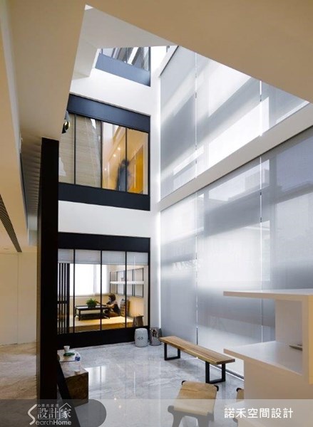 100坪新成屋(5年以下)＿現代風玄關案例圖片＿諾禾空間設計 上碩室內裝修＿諾禾_08.Stairway To Heaven之7