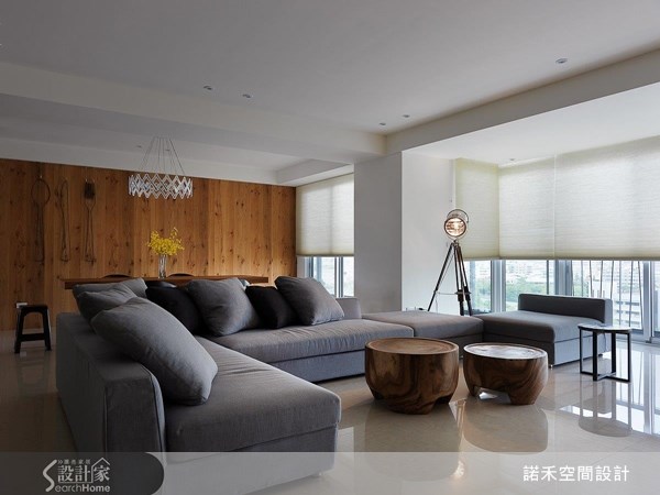 61坪新成屋(5年以下)＿簡約風客廳案例圖片＿諾禾空間設計 上碩室內裝修＿諾禾_09之22