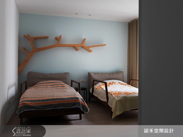 61坪新成屋(5年以下)＿簡約風臥室案例圖片＿諾禾空間設計 上碩室內裝修＿諾禾_09之19