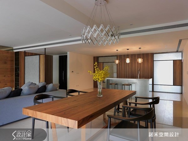 61坪新成屋(5年以下)＿簡約風餐廳案例圖片＿諾禾空間設計 上碩室內裝修＿諾禾_09之14