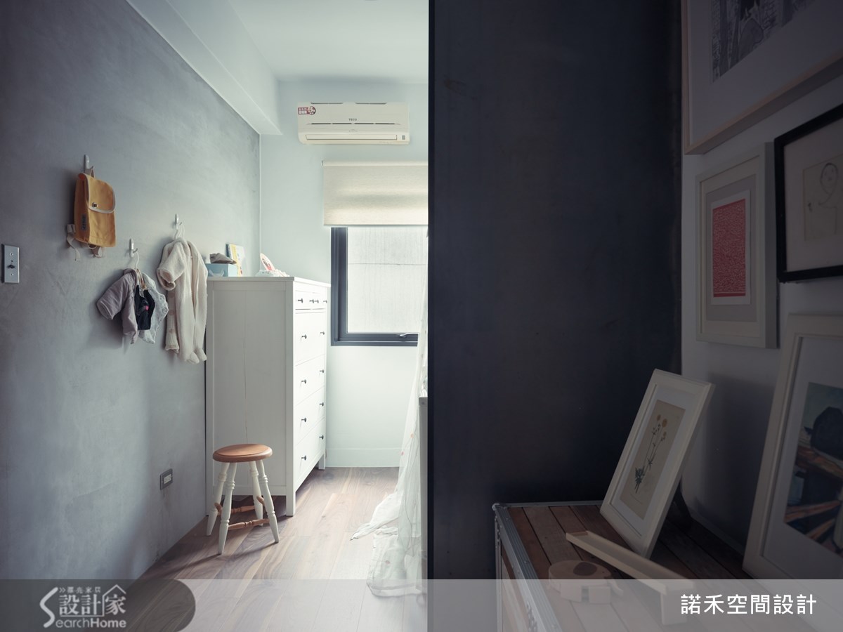 19坪老屋(16~30年)＿工業風臥室案例圖片＿諾禾空間設計 上碩室內裝修＿諾禾_10.新北朱宅之8
