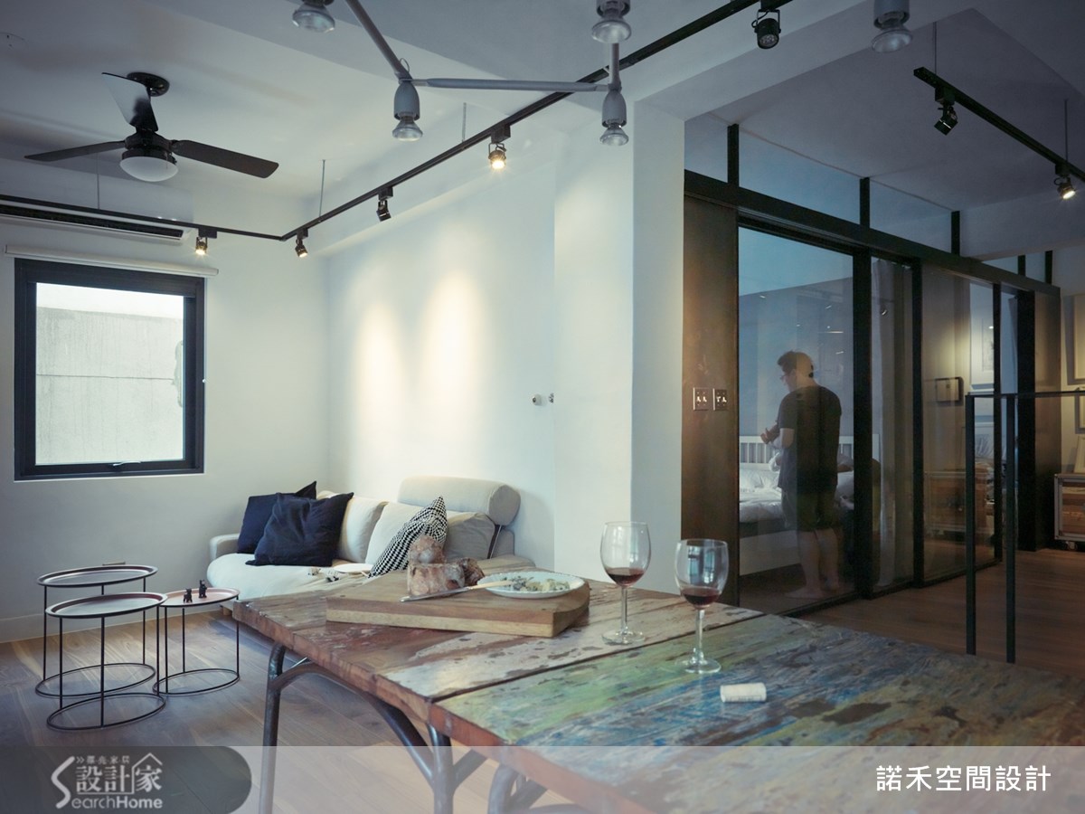 19坪老屋(16~30年)＿工業風餐廳案例圖片＿諾禾空間設計 上碩室內裝修＿諾禾_10.新北朱宅之2