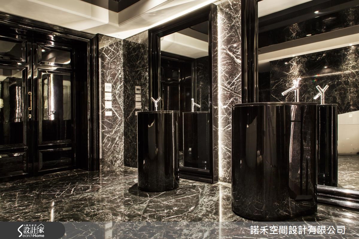 250坪新成屋(5年以下)＿新中式風浴室案例圖片＿諾禾空間設計 上碩室內裝修＿諾禾_11.桃園劉宅【遊園塑景】之8