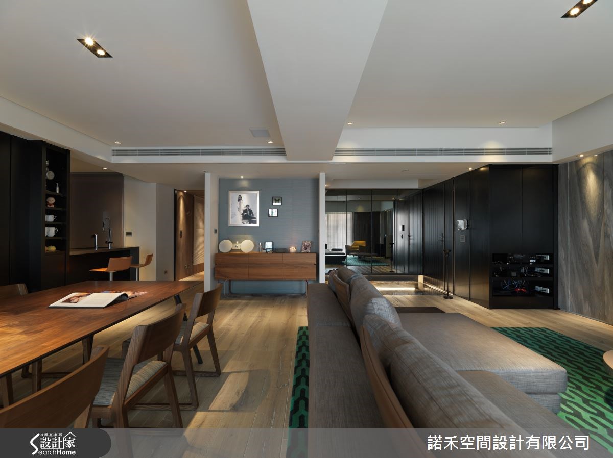 88坪新成屋(5年以下)＿現代風客廳案例圖片＿諾禾空間設計 上碩室內裝修＿諾禾_13.台北李宅之2