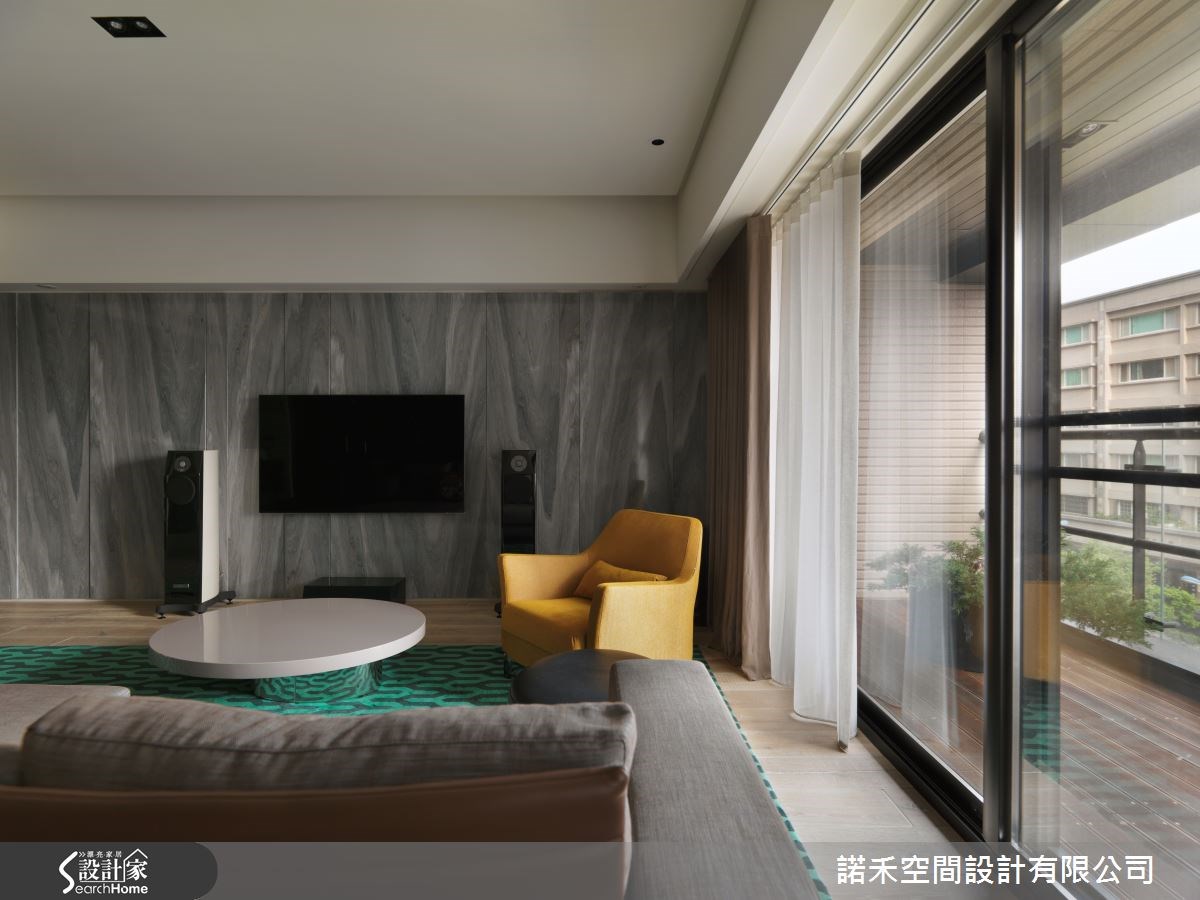 88坪新成屋(5年以下)＿現代風客廳案例圖片＿諾禾空間設計 上碩室內裝修＿諾禾_13.台北李宅之5