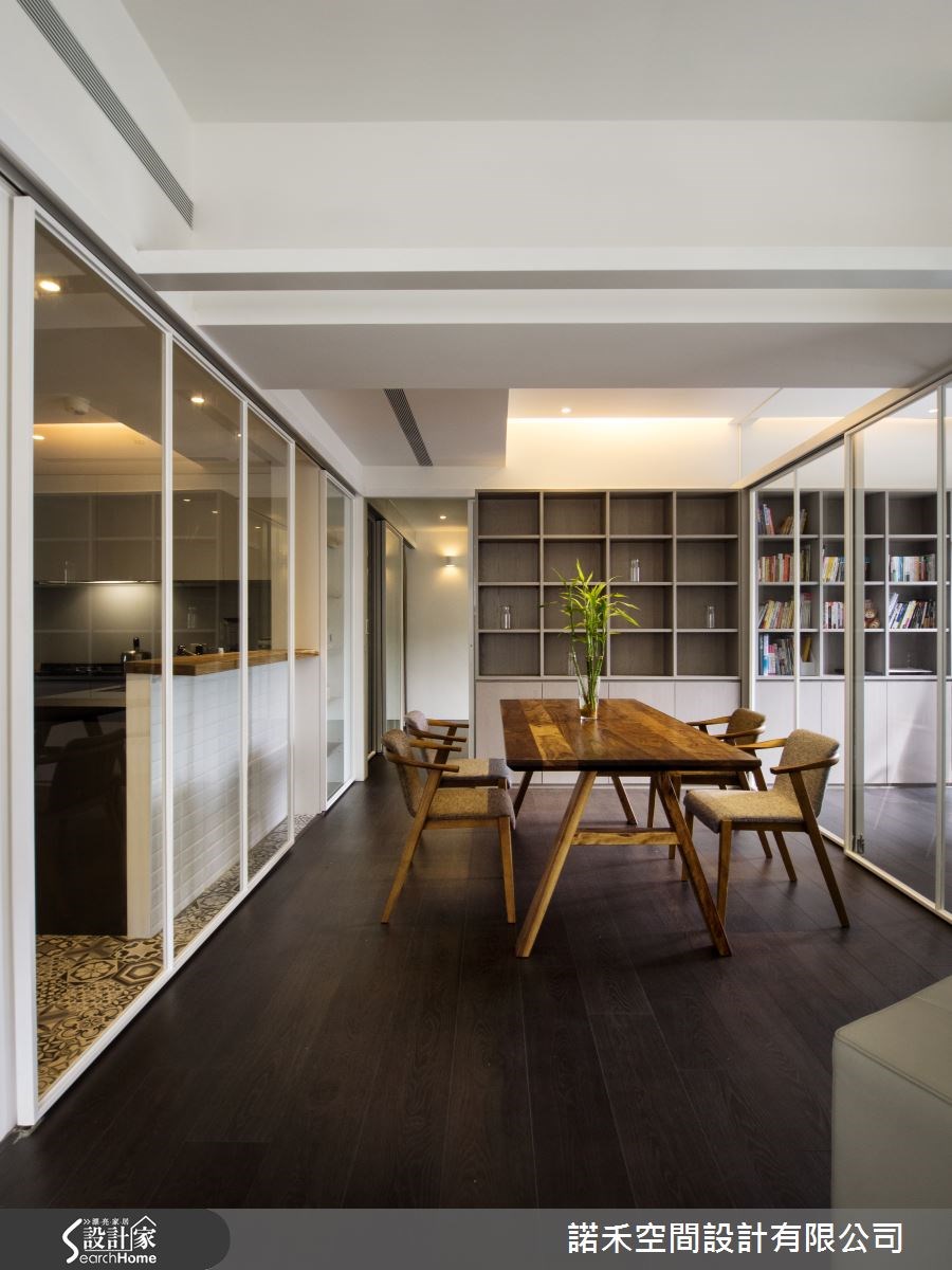 35坪老屋(16~30年)＿工業風餐廳案例圖片＿諾禾空間設計 上碩室內裝修＿諾禾_14.台北張宅之9
