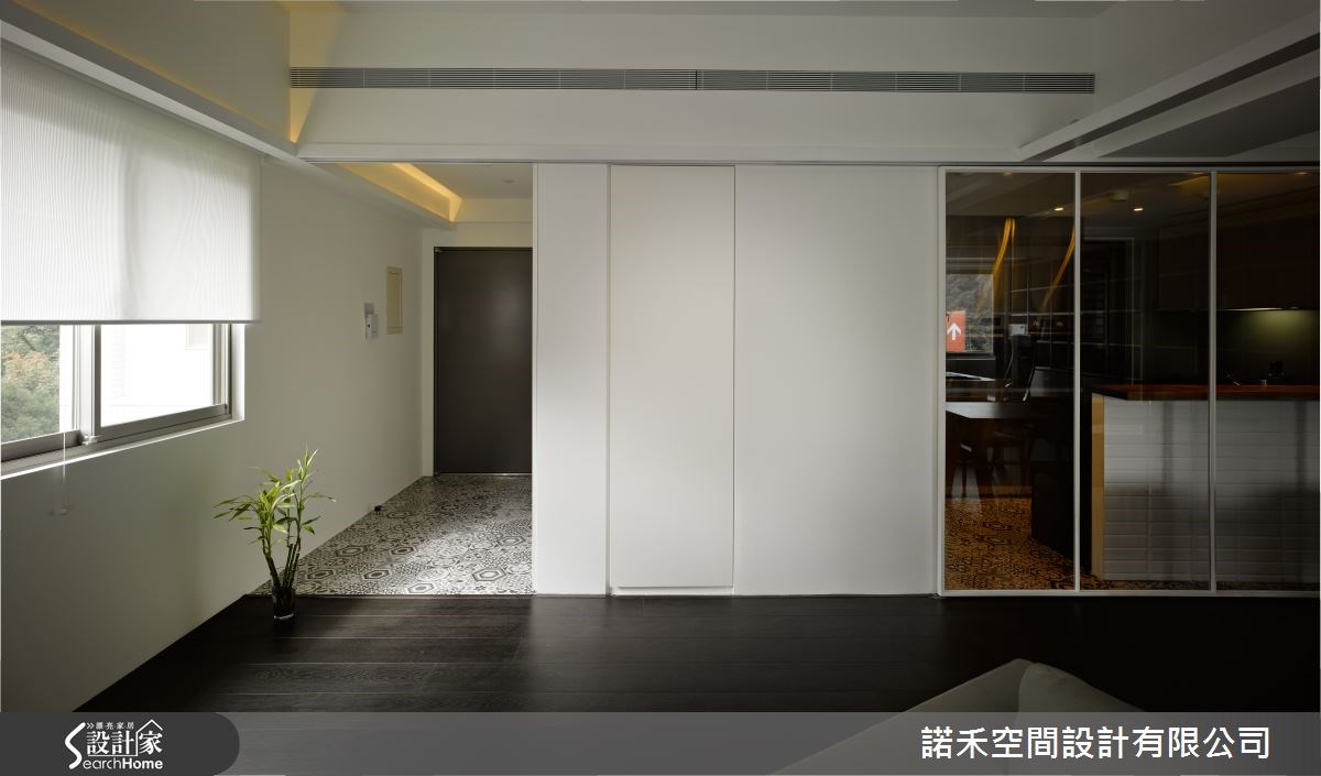 35坪老屋(16~30年)＿工業風玄關案例圖片＿諾禾空間設計 上碩室內裝修＿諾禾_14.台北張宅之15