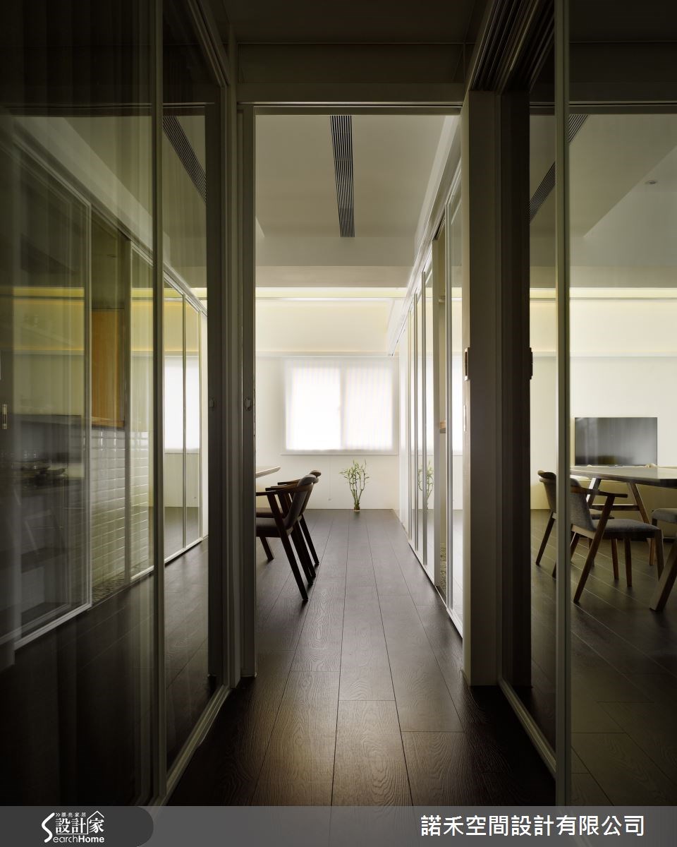 35坪老屋(16~30年)＿工業風走廊案例圖片＿諾禾空間設計 上碩室內裝修＿諾禾_14.台北張宅之17
