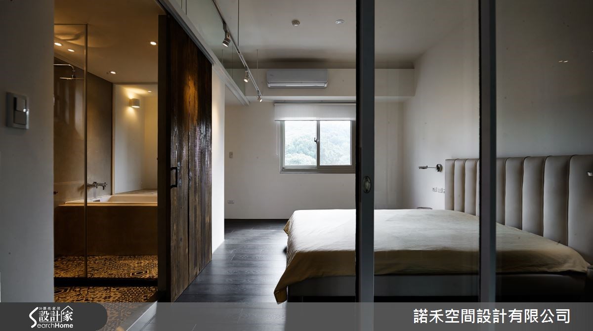 35坪老屋(16~30年)＿工業風臥室案例圖片＿諾禾空間設計 上碩室內裝修＿諾禾_14.台北張宅之20