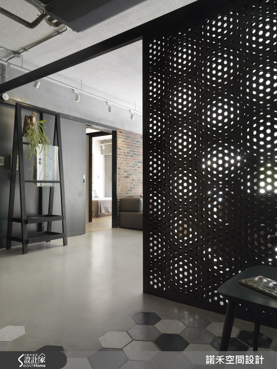 32坪老屋(16~30年)＿工業風玄關案例圖片＿諾禾空間設計 上碩室內裝修＿諾禾_16之2