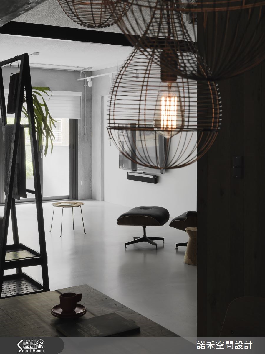 32坪老屋(16~30年)＿工業風客廳案例圖片＿諾禾空間設計 上碩室內裝修＿諾禾_16之9
