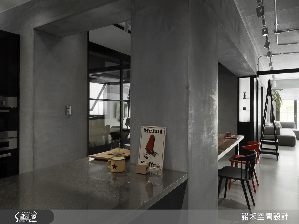 32坪老屋(16~30年)＿工業風餐廳案例圖片＿諾禾空間設計 上碩室內裝修＿諾禾_16之10