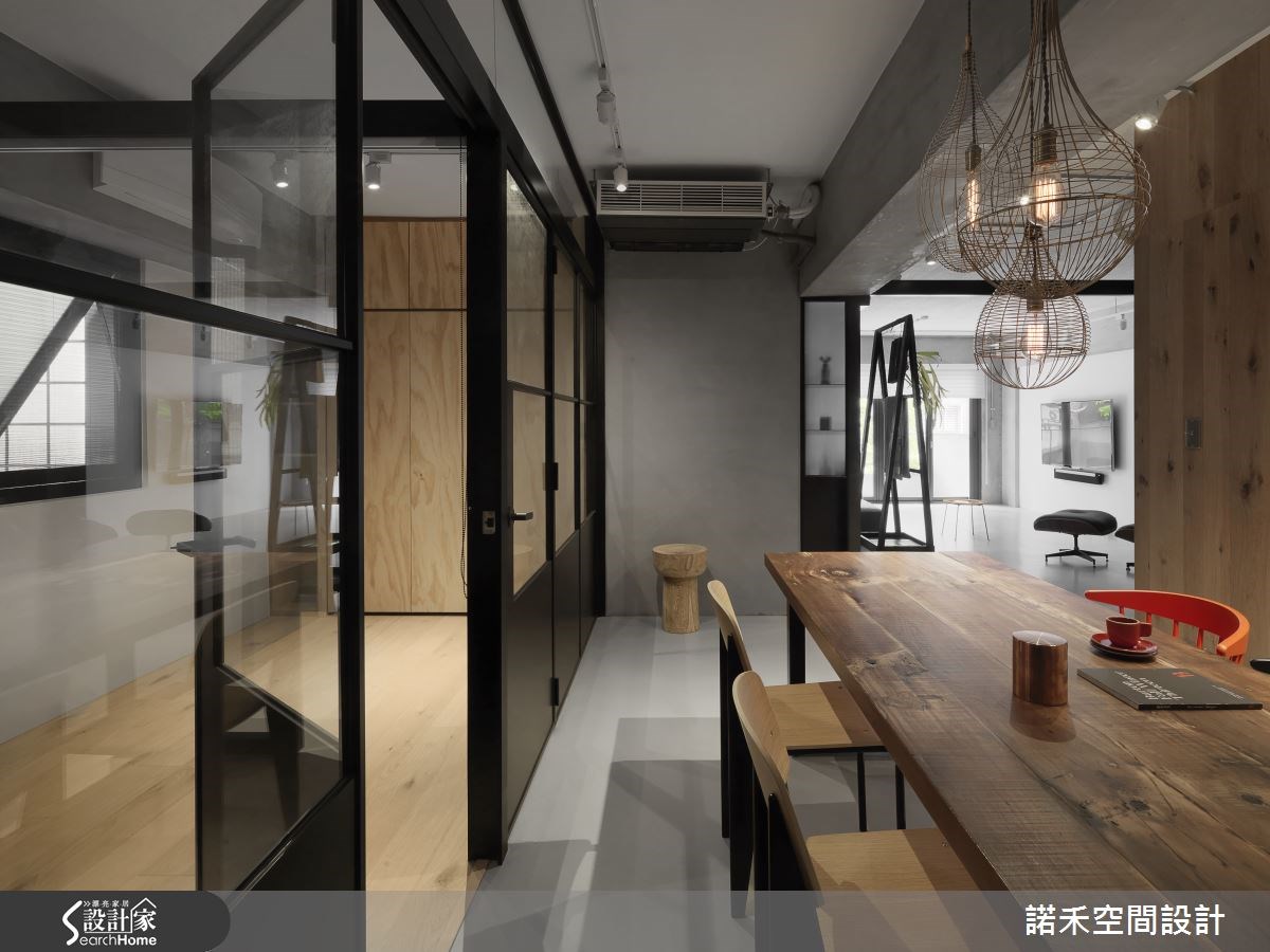 32坪老屋(16~30年)＿工業風餐廳案例圖片＿諾禾空間設計 上碩室內裝修＿諾禾_16之12