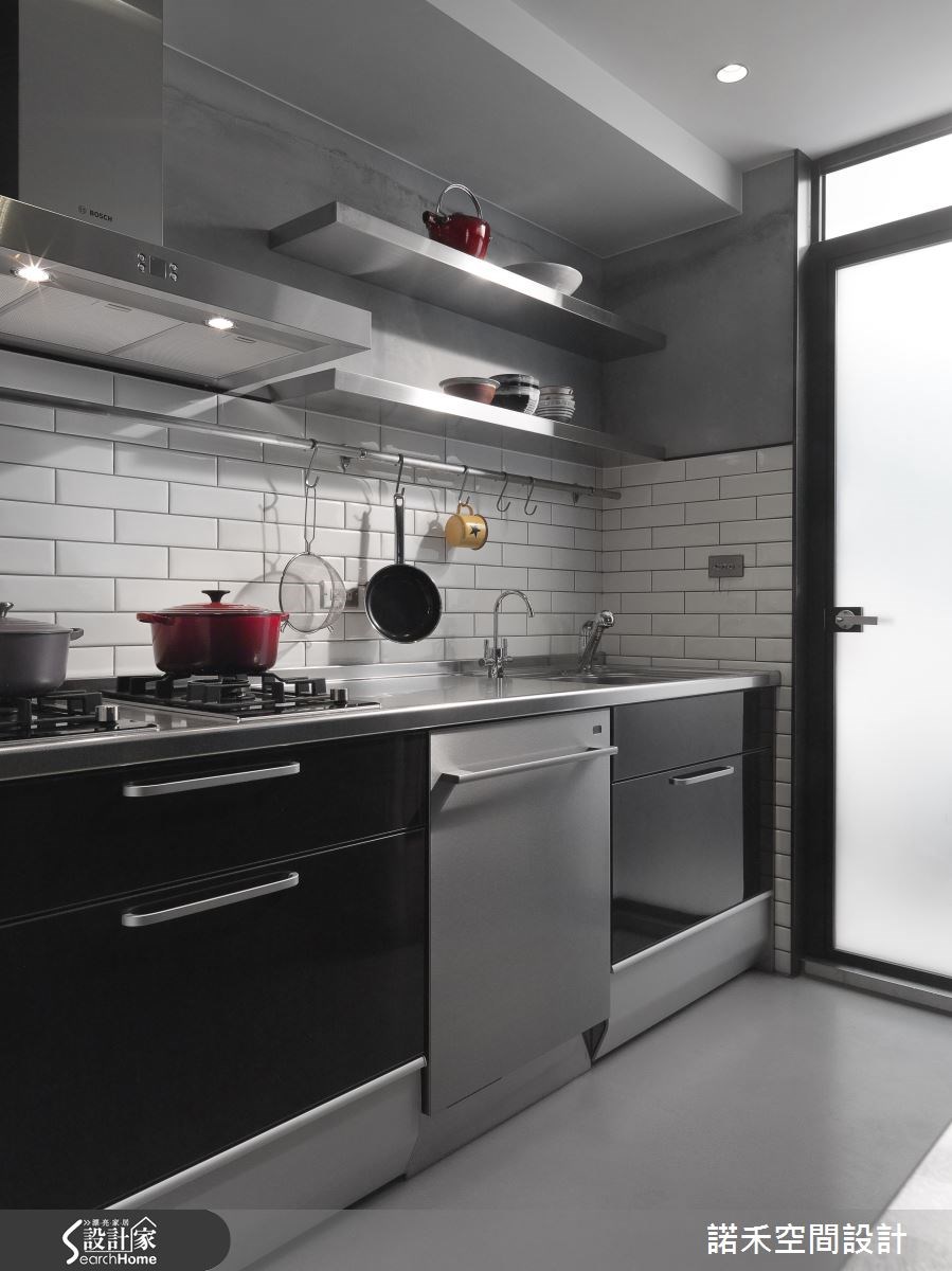 32坪老屋(16~30年)＿工業風廚房案例圖片＿諾禾空間設計 上碩室內裝修＿諾禾_16之17