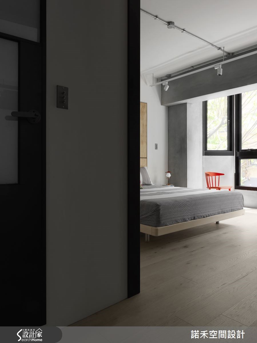32坪老屋(16~30年)＿工業風臥室案例圖片＿諾禾空間設計 上碩室內裝修＿諾禾_16之19
