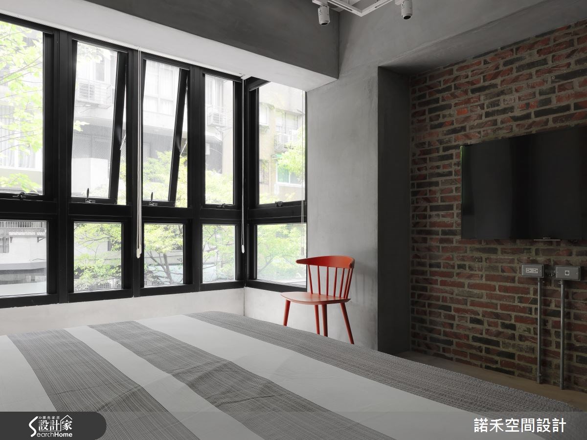 32坪老屋(16~30年)＿工業風臥室案例圖片＿諾禾空間設計 上碩室內裝修＿諾禾_16之22