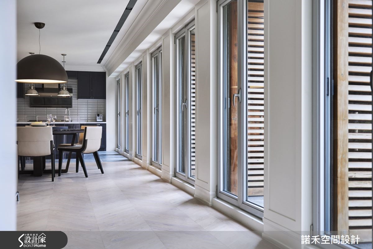 50坪新成屋(5年以下)＿美式風餐廳廚房案例圖片＿諾禾空間設計 上碩室內裝修＿諾禾_17.富邦明園之11