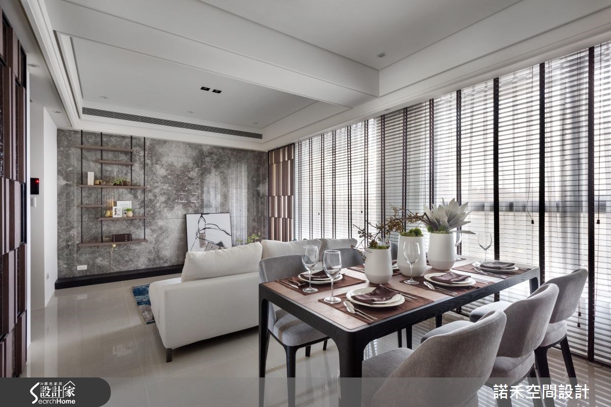 45坪新成屋(5年以下)＿現代風客廳餐廳案例圖片＿諾禾空間設計 上碩室內裝修＿諾禾_19之5