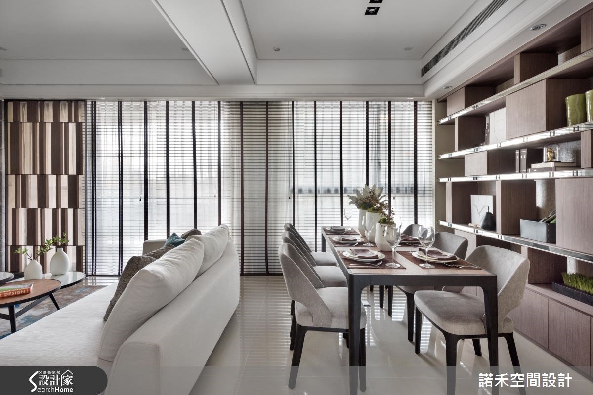 45坪新成屋(5年以下)＿現代風客廳餐廳案例圖片＿諾禾空間設計 上碩室內裝修＿諾禾_19之6