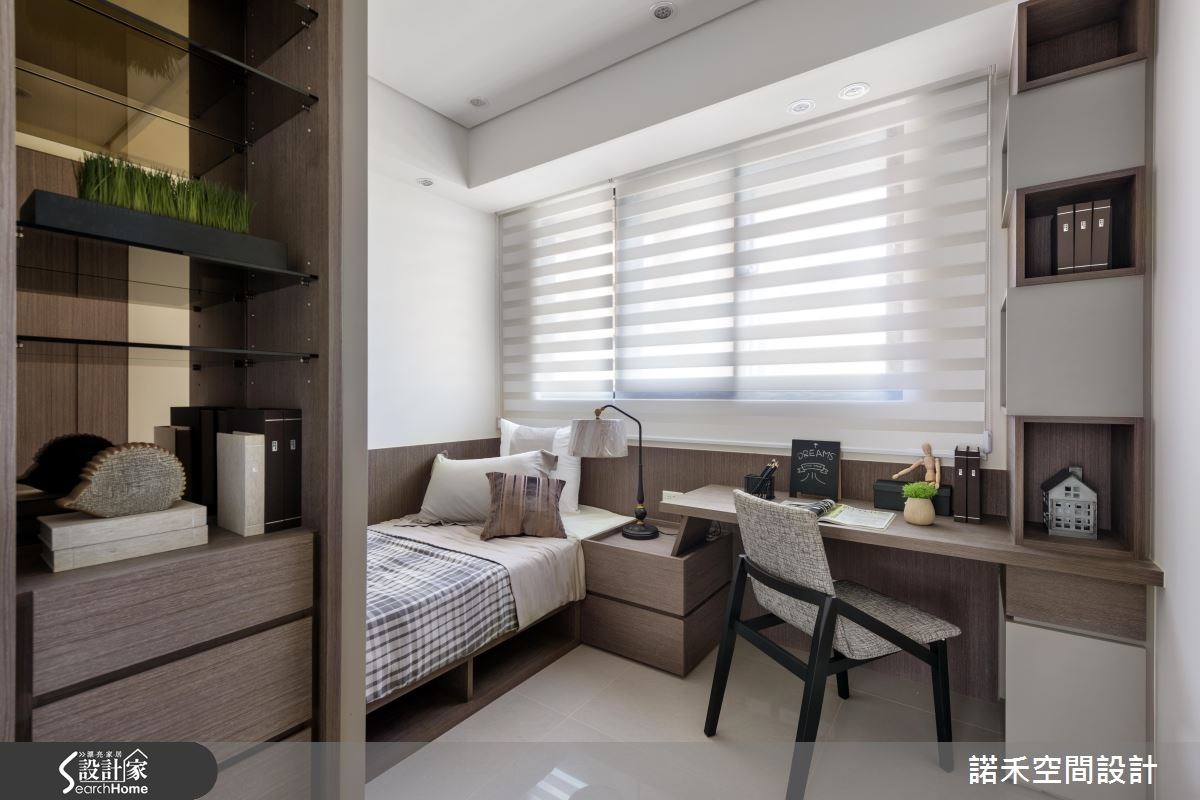 45坪新成屋(5年以下)＿現代風臥室案例圖片＿諾禾空間設計 上碩室內裝修＿諾禾_19之10