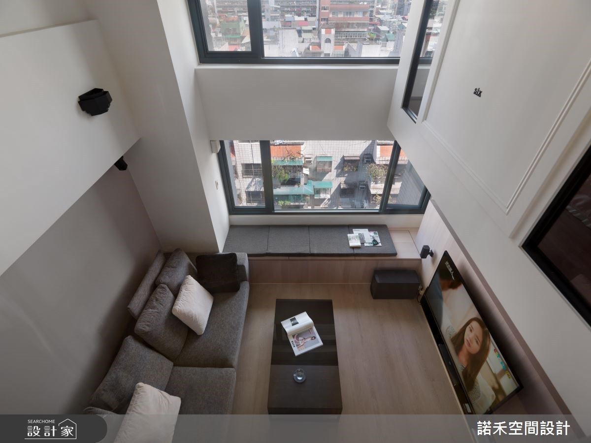20坪中古屋(5~15年)＿現代風客廳臥榻案例圖片＿諾禾空間設計 上碩室內裝修＿諾禾_20之1234