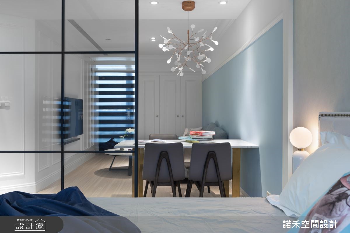 15坪新成屋(5年以下)＿美式風玄關客廳餐廳臥室案例圖片＿諾禾空間設計 上碩室內裝修＿諾禾_22之6