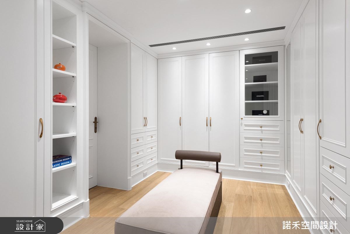 100坪新成屋(5年以下)＿混搭風更衣間案例圖片＿諾禾空間設計 上碩室內裝修＿諾禾_24之13