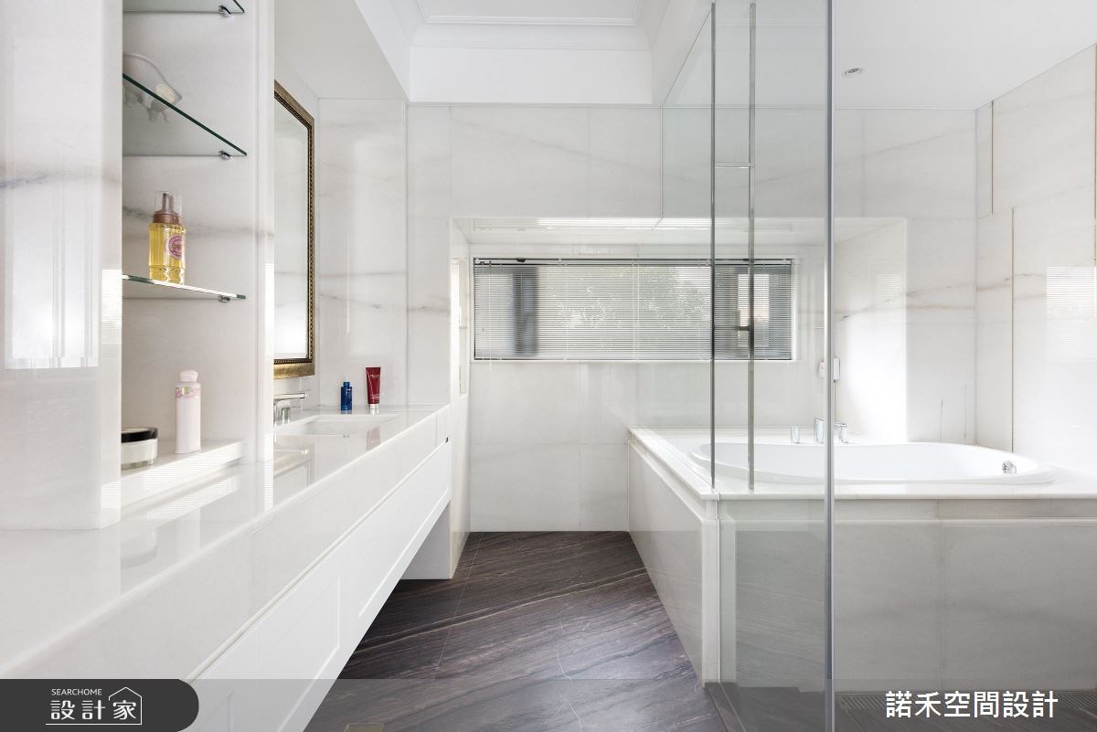 100坪新成屋(5年以下)＿混搭風浴室案例圖片＿諾禾空間設計 上碩室內裝修＿諾禾_24之14