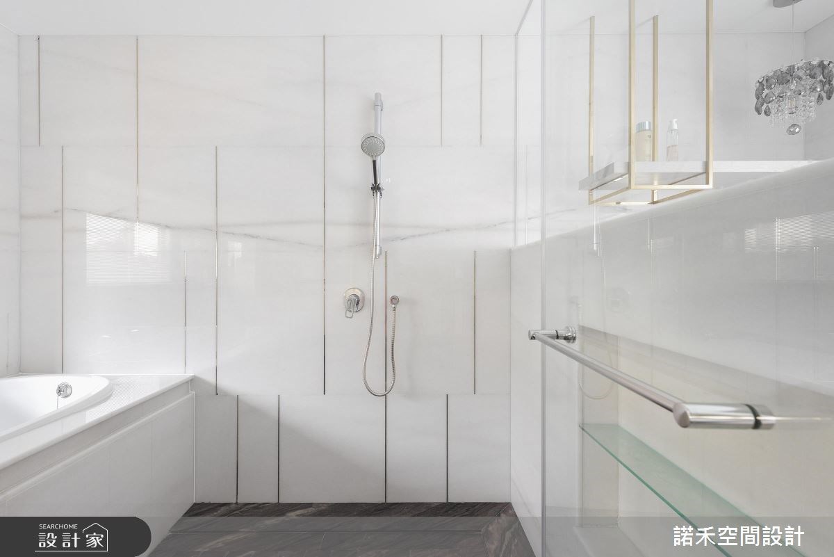100坪新成屋(5年以下)＿混搭風浴室案例圖片＿諾禾空間設計 上碩室內裝修＿諾禾_24之15