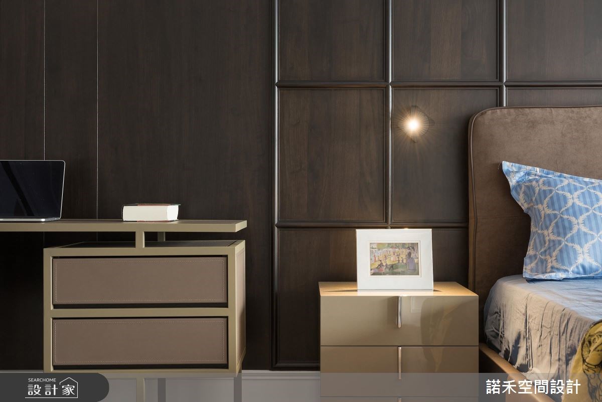 100坪新成屋(5年以下)＿混搭風臥室案例圖片＿諾禾空間設計 上碩室內裝修＿諾禾_24之16