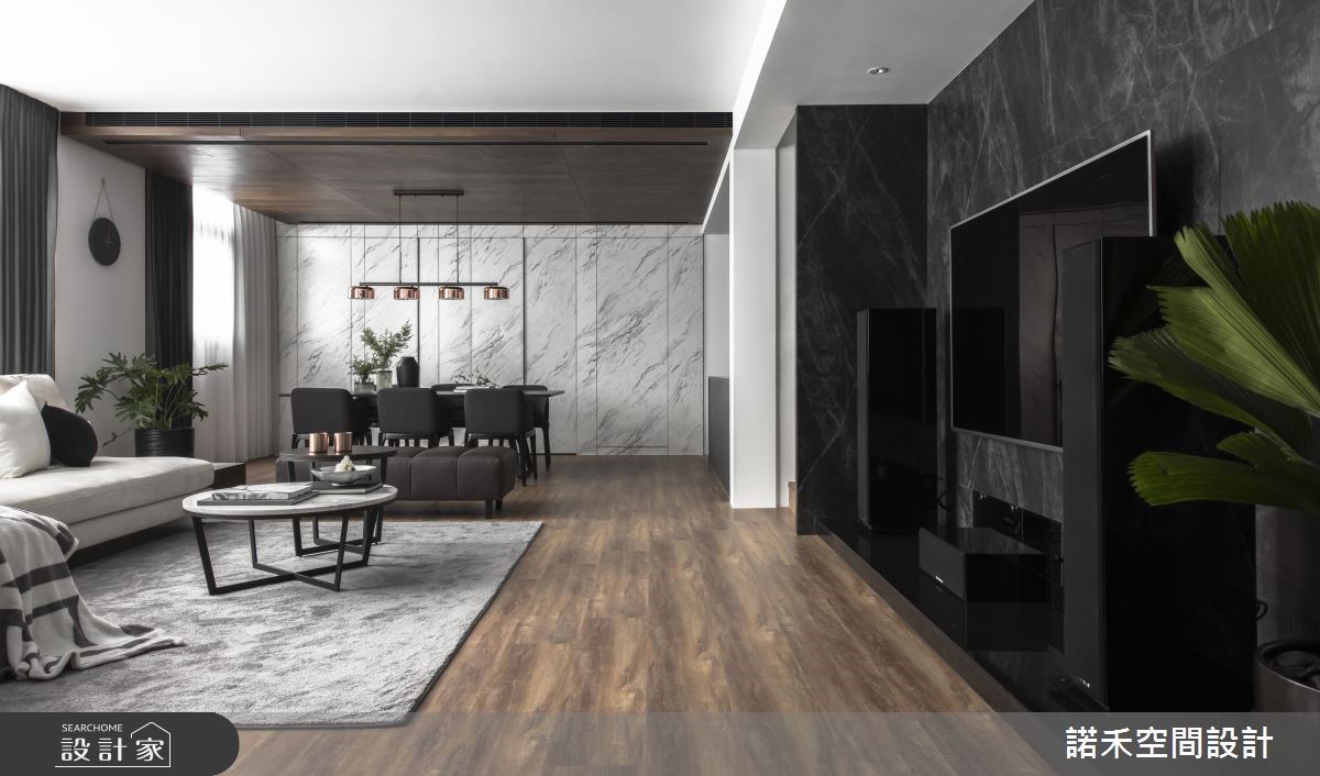 70坪老屋(16~30年)＿現代風客廳案例圖片＿諾禾空間設計 上碩室內裝修＿諾禾_25.景之1