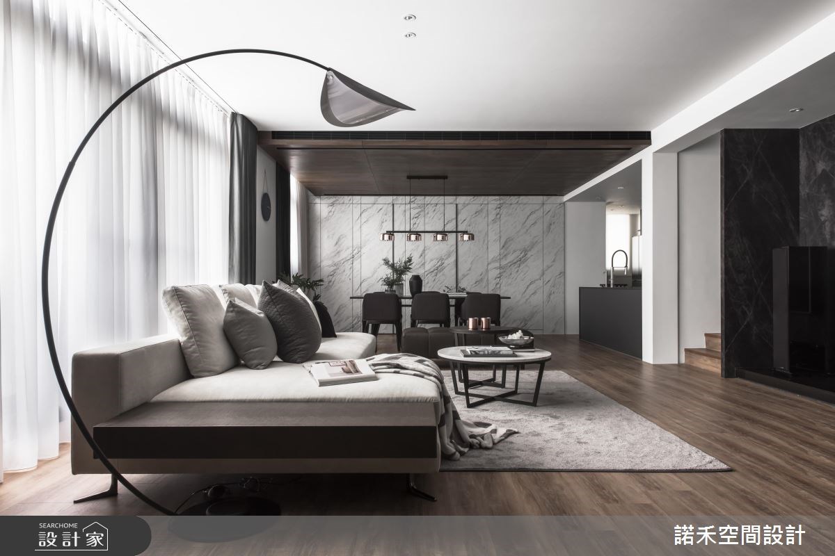 70坪老屋(16~30年)＿現代風客廳案例圖片＿諾禾空間設計 上碩室內裝修＿諾禾_25.景之3