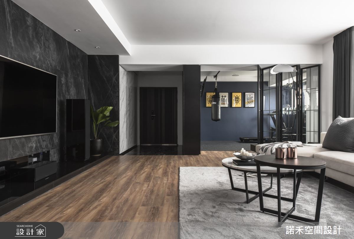 70坪老屋(16~30年)＿現代風客廳案例圖片＿諾禾空間設計 上碩室內裝修＿諾禾_25.景之10