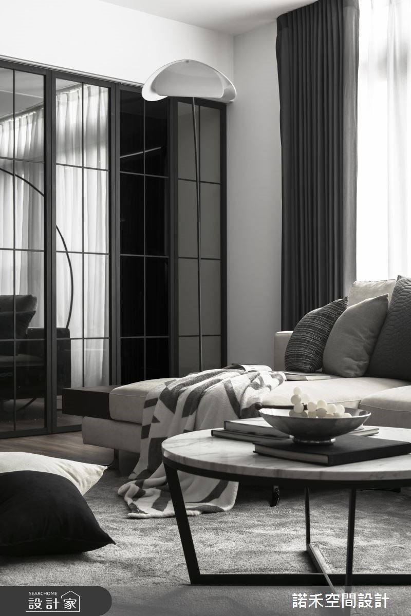 70坪老屋(16~30年)＿現代風客廳案例圖片＿諾禾空間設計 上碩室內裝修＿諾禾_25.景之11