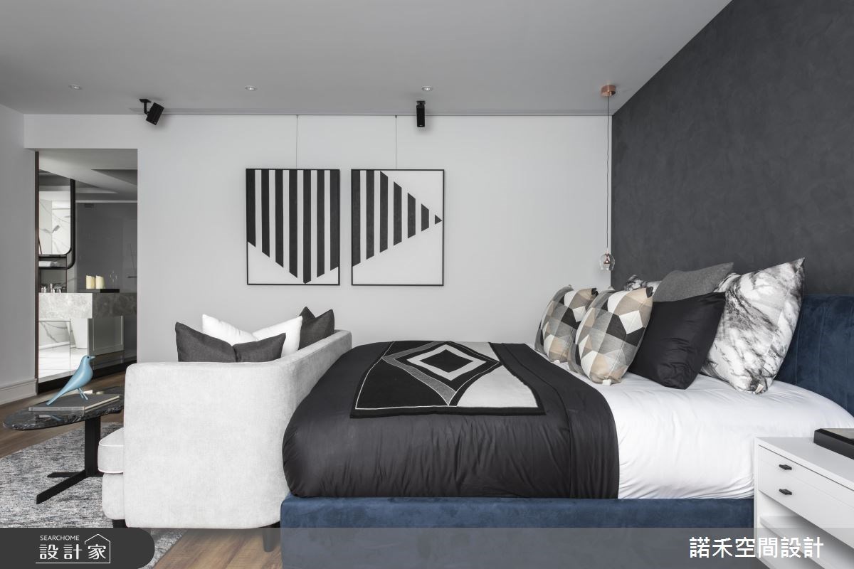 70坪老屋(16~30年)＿現代風臥室案例圖片＿諾禾空間設計 上碩室內裝修＿諾禾_25.景之17