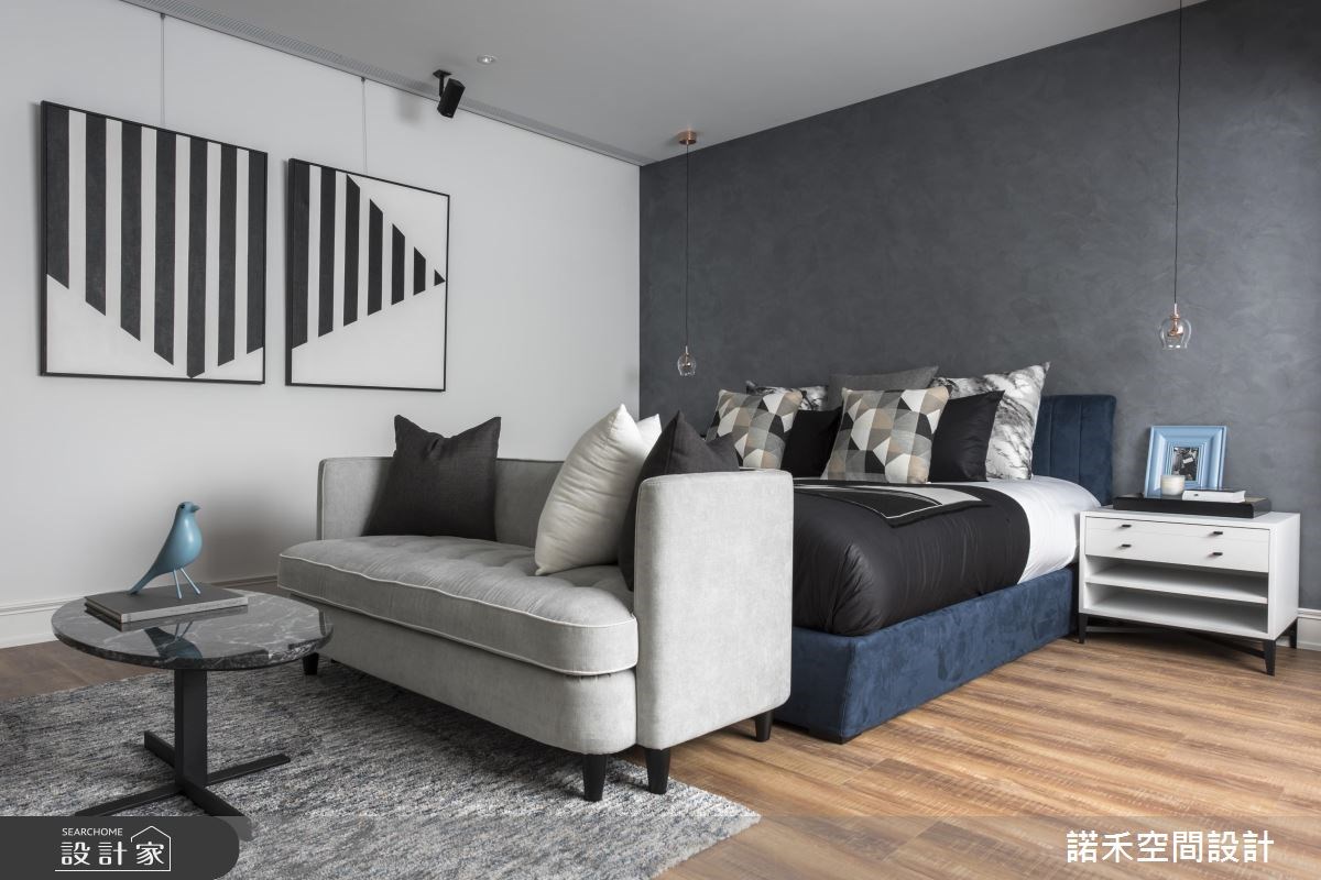 70坪老屋(16~30年)＿現代風臥室案例圖片＿諾禾空間設計 上碩室內裝修＿諾禾_25.景之18