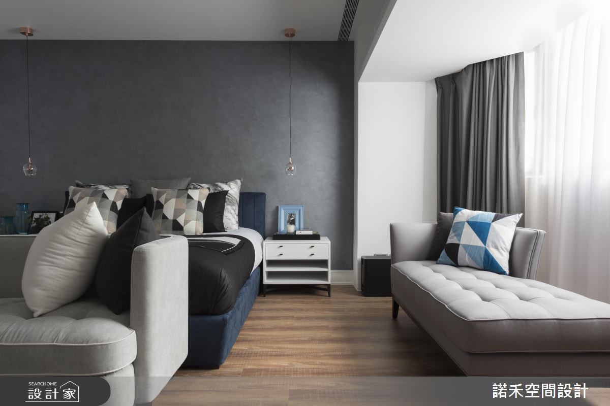 70坪老屋(16~30年)＿現代風臥室案例圖片＿諾禾空間設計 上碩室內裝修＿諾禾_25.景之19