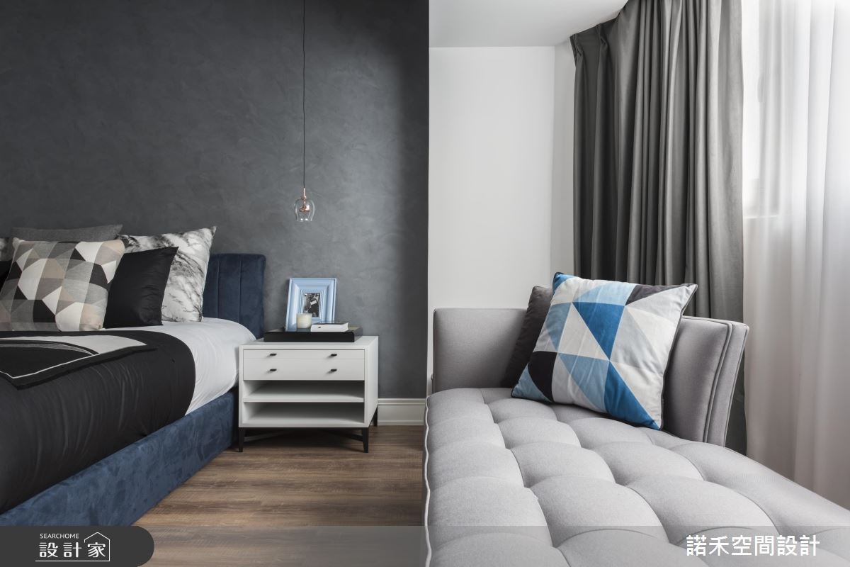 70坪老屋(16~30年)＿現代風臥室案例圖片＿諾禾空間設計 上碩室內裝修＿諾禾_25.景之20