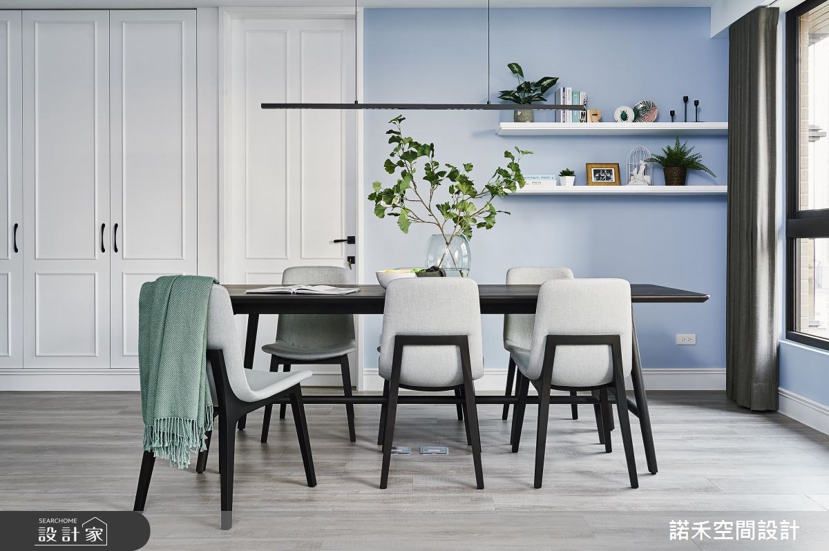 35坪中古屋(5~15年)＿美式風餐廳案例圖片＿諾禾空間設計 上碩室內裝修＿諾禾_26之8