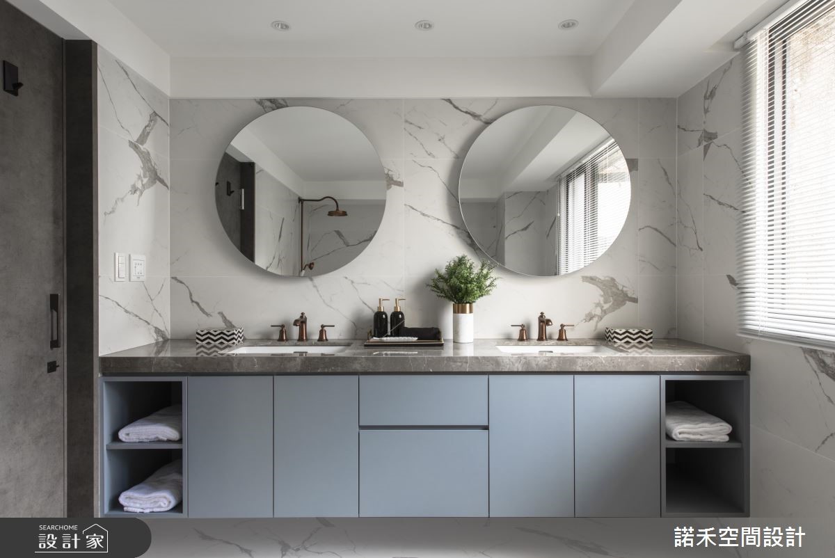 31坪老屋(16~30年)＿現代風浴室案例圖片＿諾禾空間設計 上碩室內裝修＿諾禾_28.契合之17