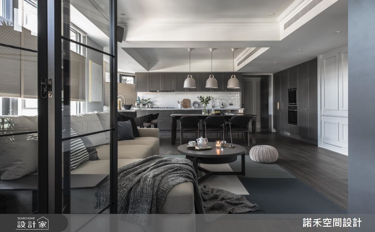 40坪老屋(16~30年)＿美式風客廳案例圖片＿諾禾空間設計 上碩室內裝修＿諾禾_30.存在的意義之4